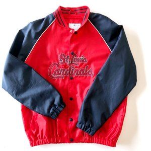 MLB youth St Louis Cardinals VTG Jacket Lg